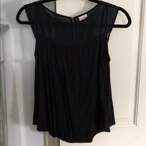 Merona black XS tank top